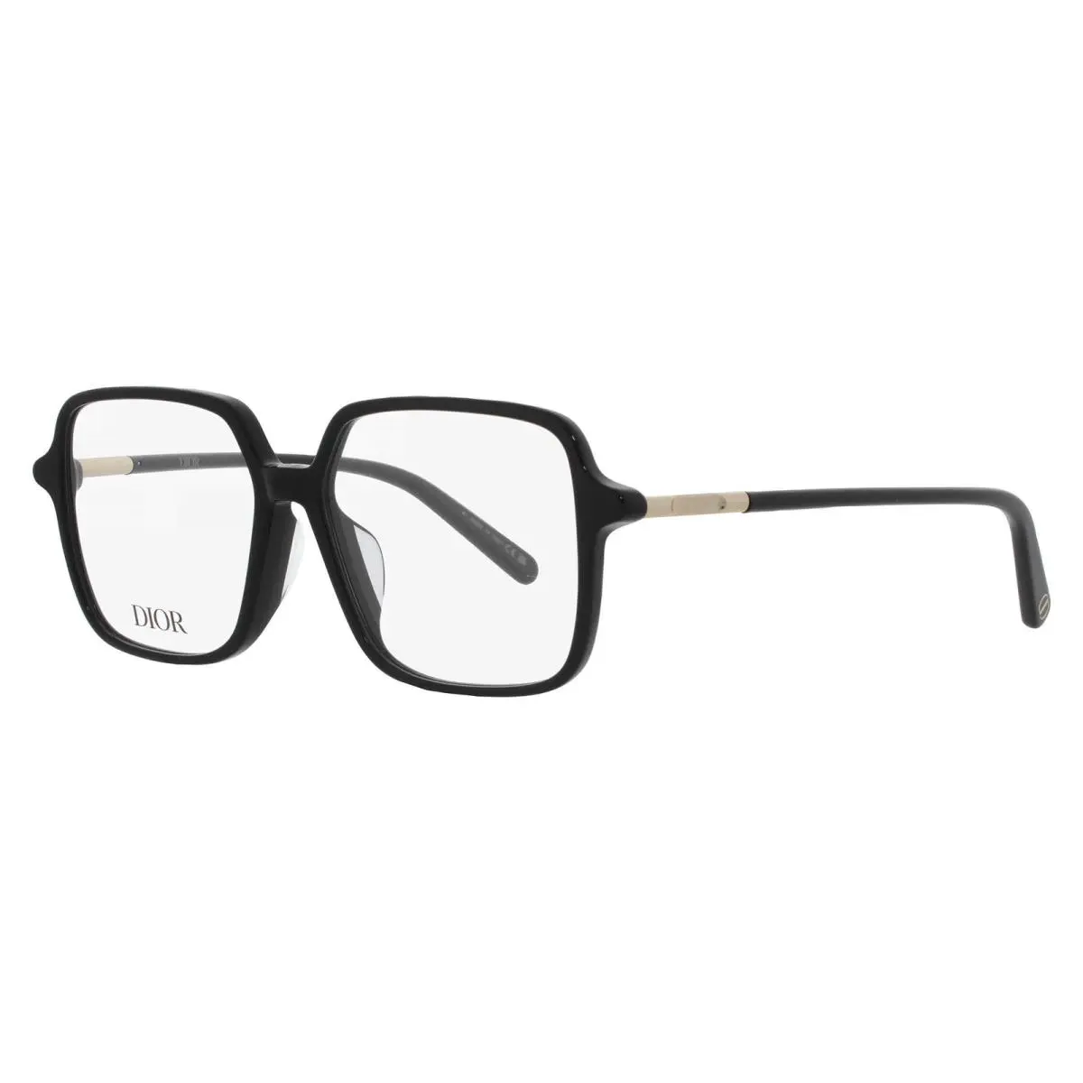Mini CD O S2F Demo Square Ladies Eyeglasses CD50053F 001 53 CD50053F 001 53 by Dior