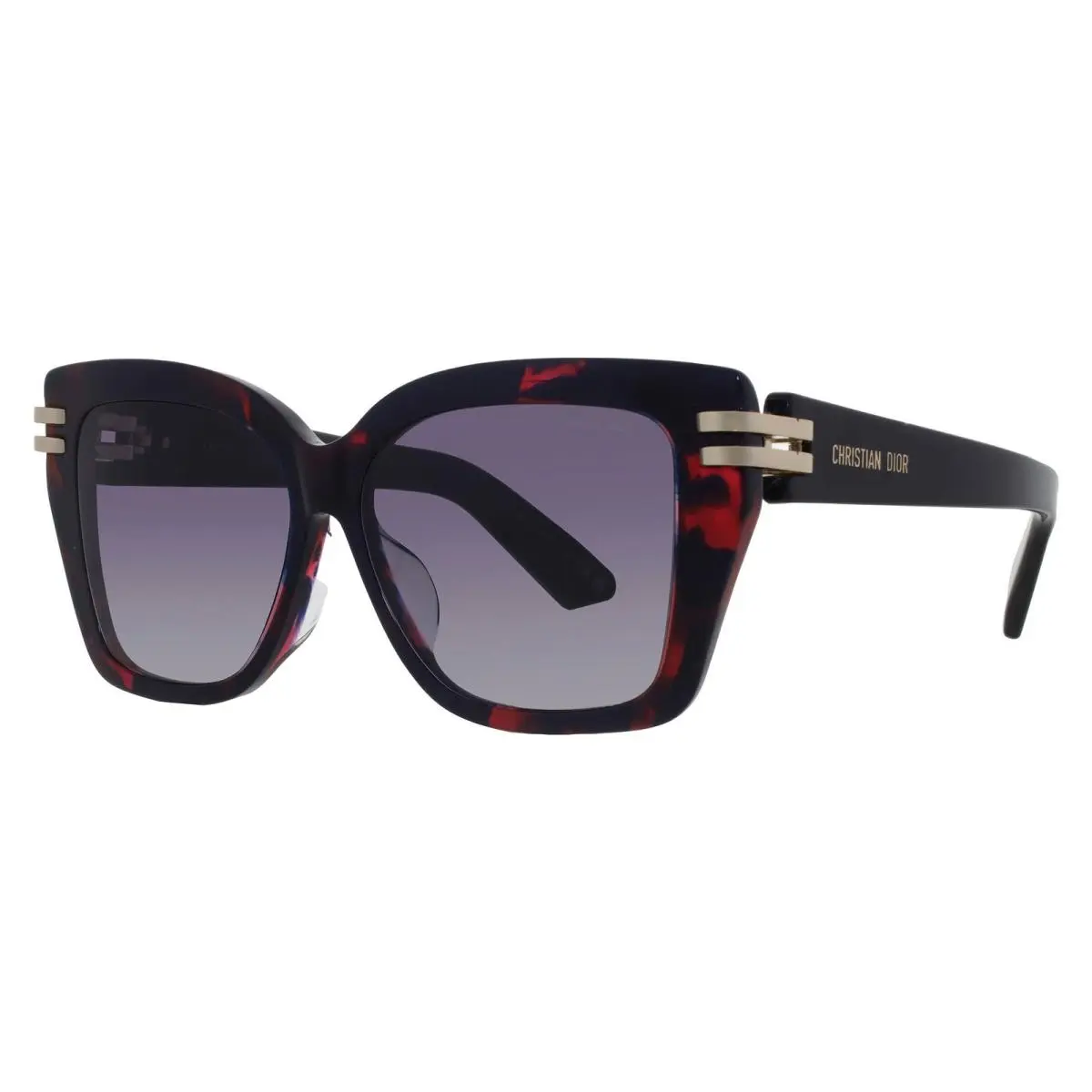 Dior Cdior S1F Gradient Smoke Square Ladies Sunglasses CD40149F 54B 56