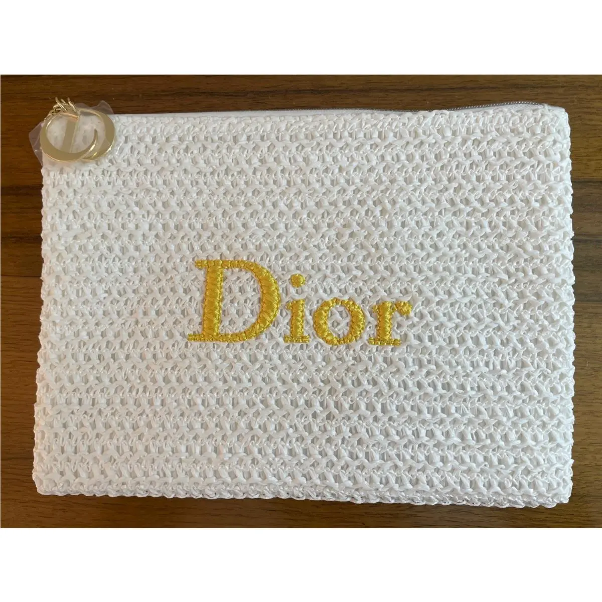 Dior Novelty Summer Pouch White Raffia Limited 2026