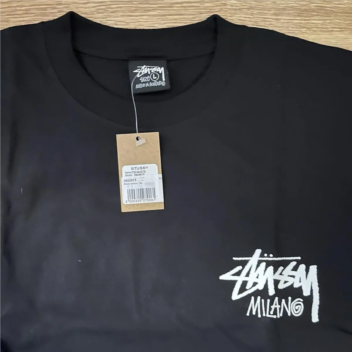 Stussy  clothing - Stussy Stock Milan Tee - Stock Milan Tee - Style 3903976 - Black 3