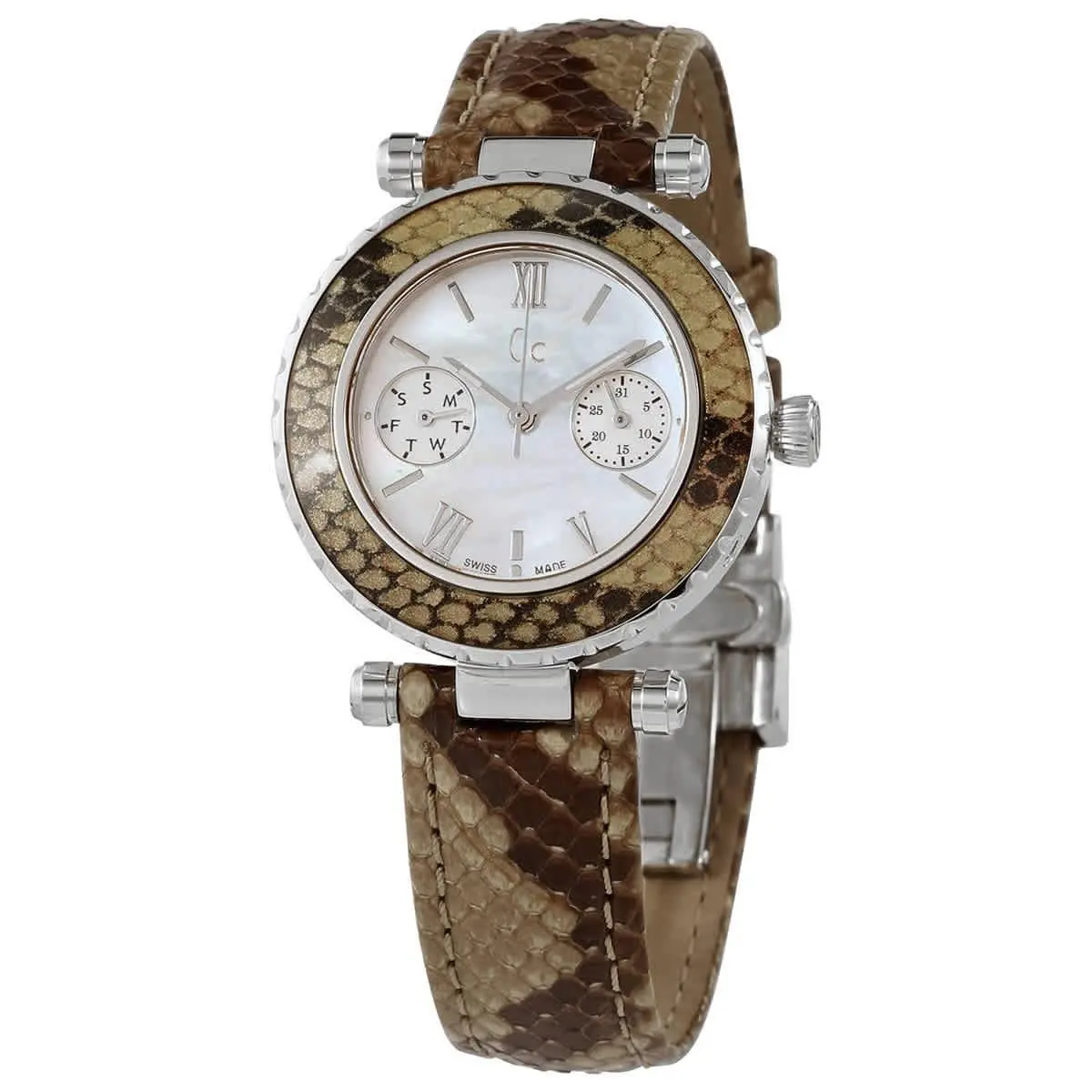 X35005L1S Diver Chic Mop Dial 34 mm Women`s Watch by Guess