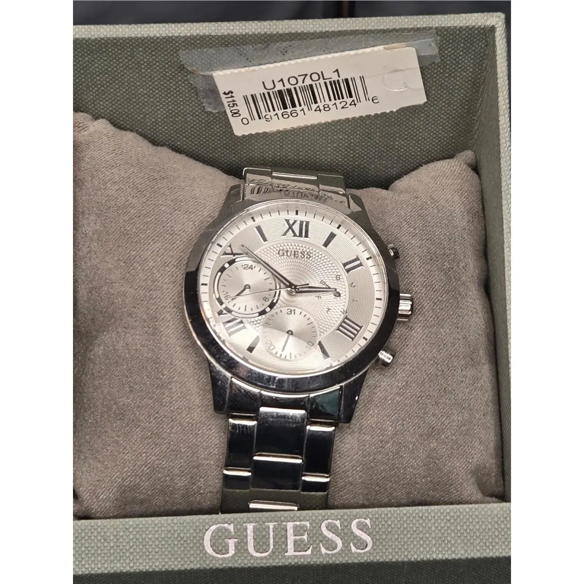Guess Solar Multifunction Watch