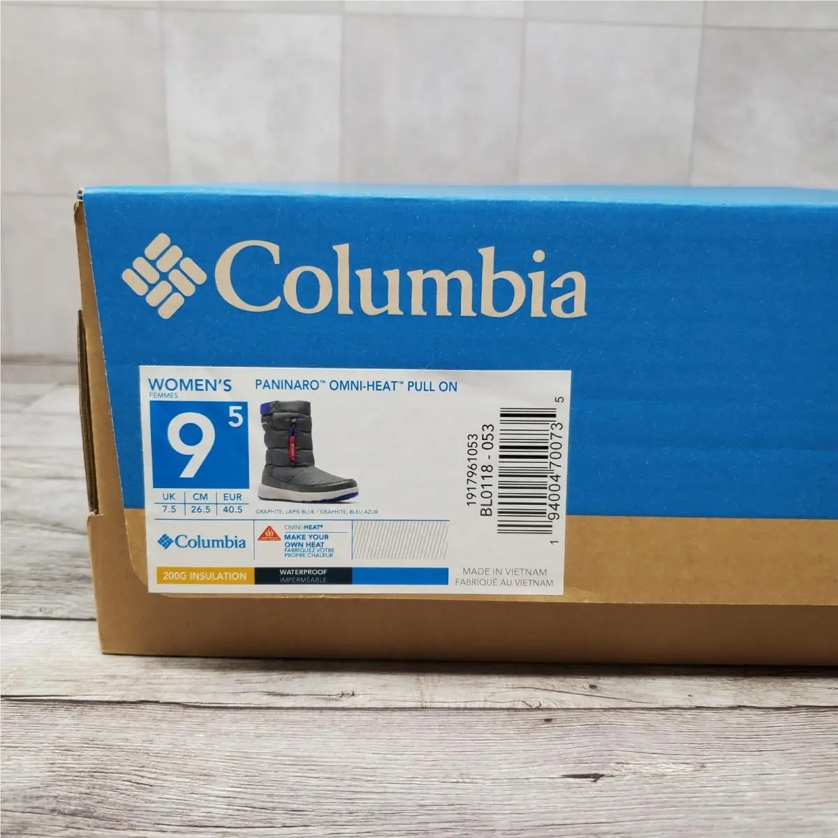 Columbia shoes - Columbia Paninaro Omni-Heat - Paninaro - BL0118-053 - Gray 8