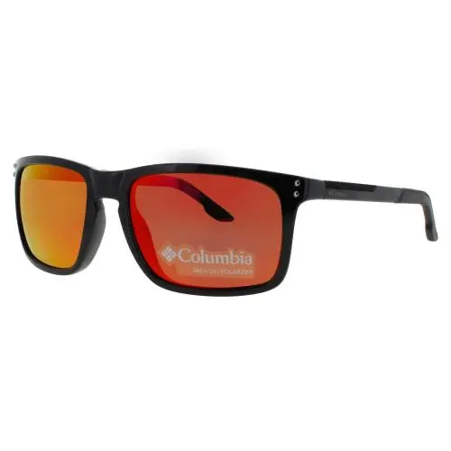 Columbia Holston RIDGE-009 Sunglasses Sun Glasses 009 Black 58mm - Frame: BLACK, Lens: RED MIRROR