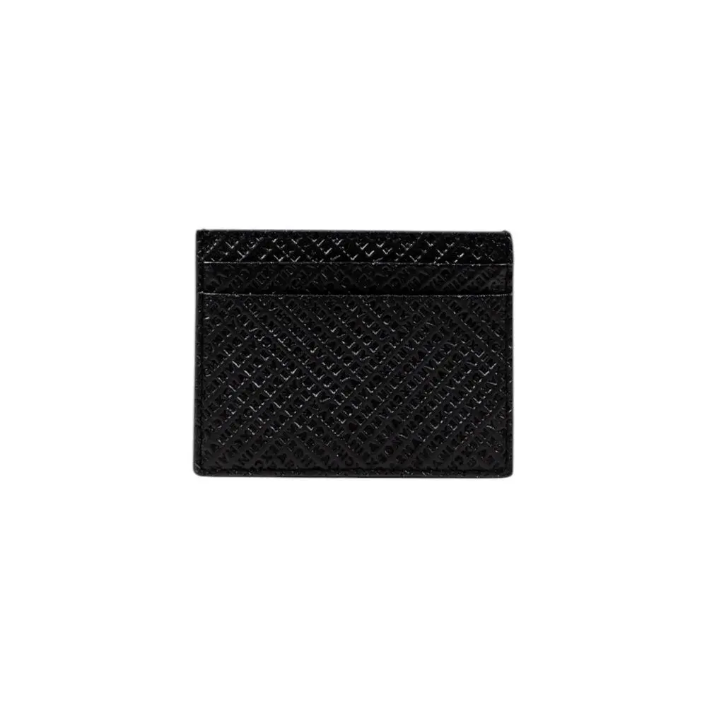 Armani Exchange Black Leather Cardholder