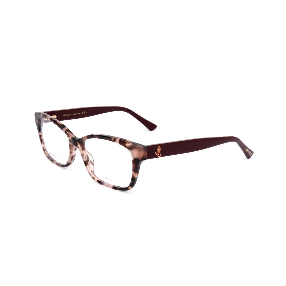 Jimmy Choo Women`s 53mm Burgundy Havana Eyeglasses JC270-65T-53