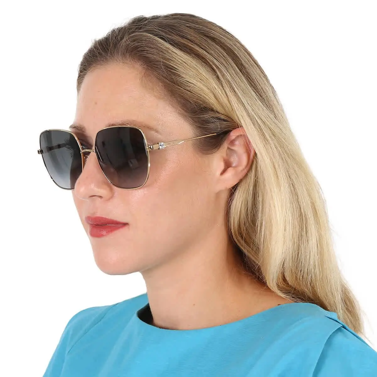 Jimmy Choo Grey Gradient Butterfly Ladies Sunglasses Kori/g/sk 0RHL/9O 60