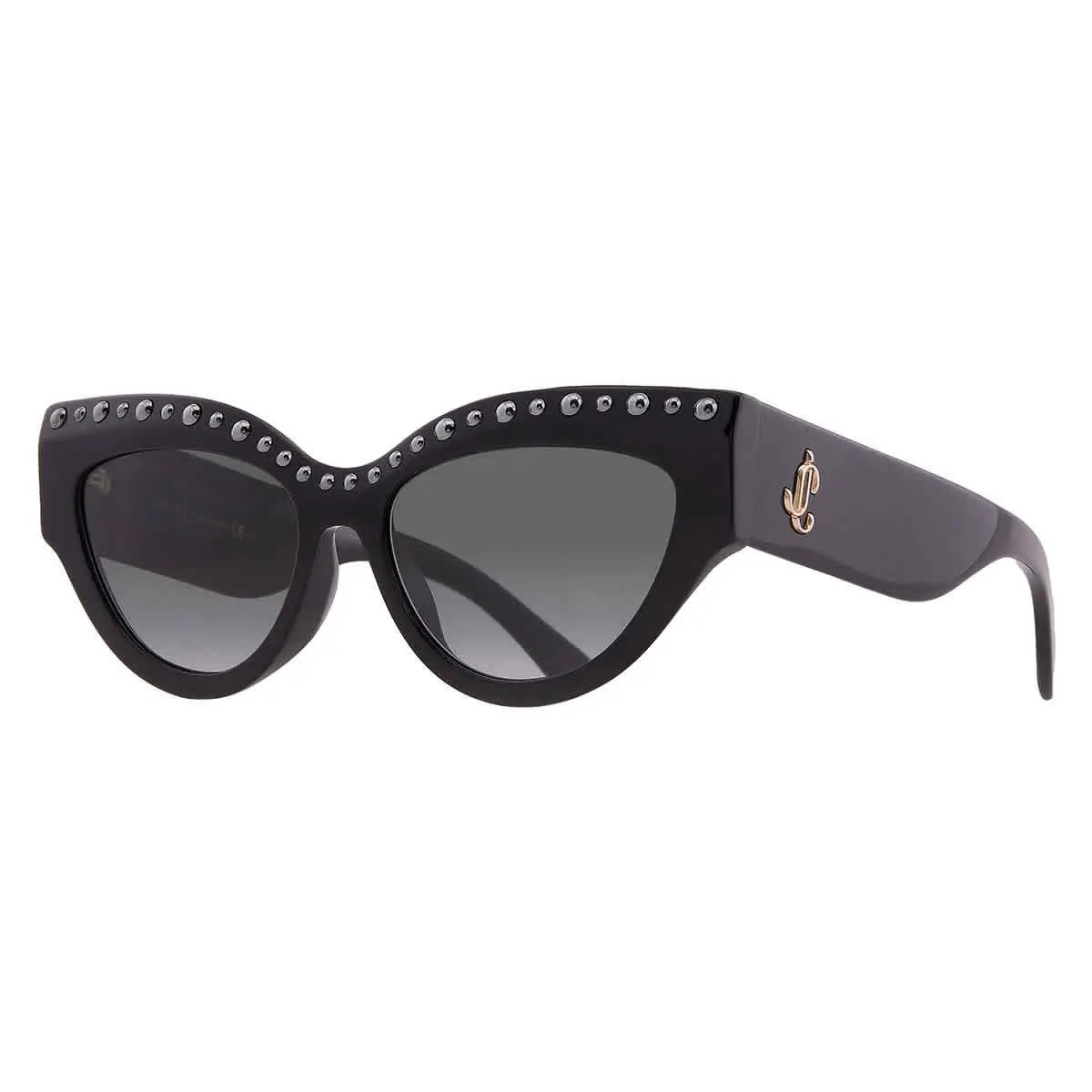 Jimmy Choo Grey Gradient Cat Eye Ladies Sunglasses Sonja/g/s 0807/9O 55