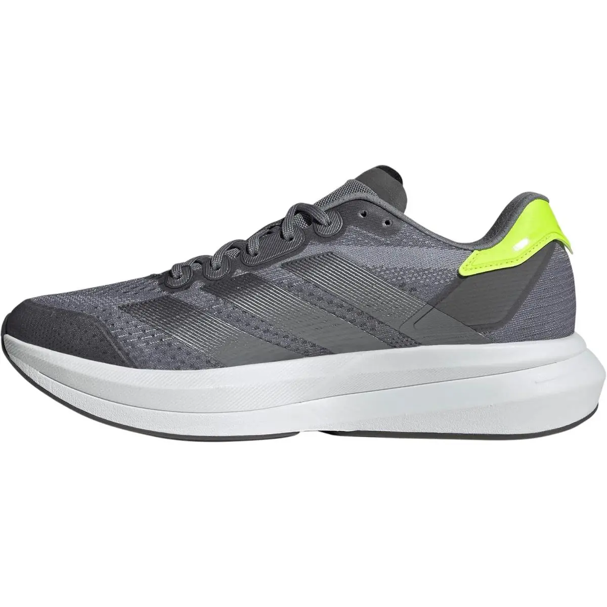 Adidas shoes - Carbon/Matte Silver/Lime Burst 8