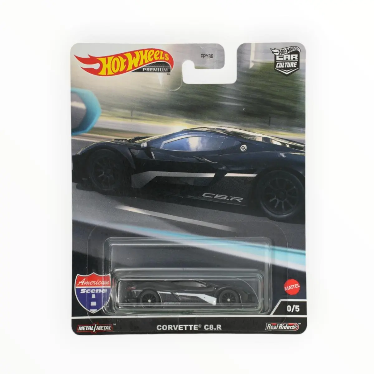 Hot Wheels Corvette C8.R - Chase - 2022 Car Culture A - Black