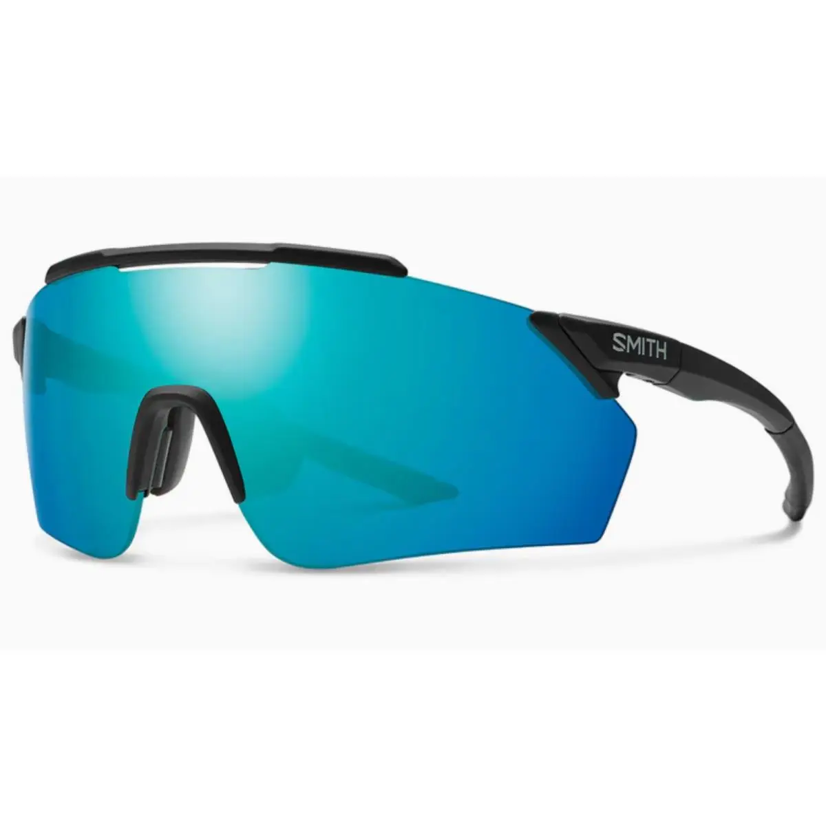Smith Ruckus Sunglasses-matte Black-chromapop Opal Mirror Lens+clear by Smith Optics