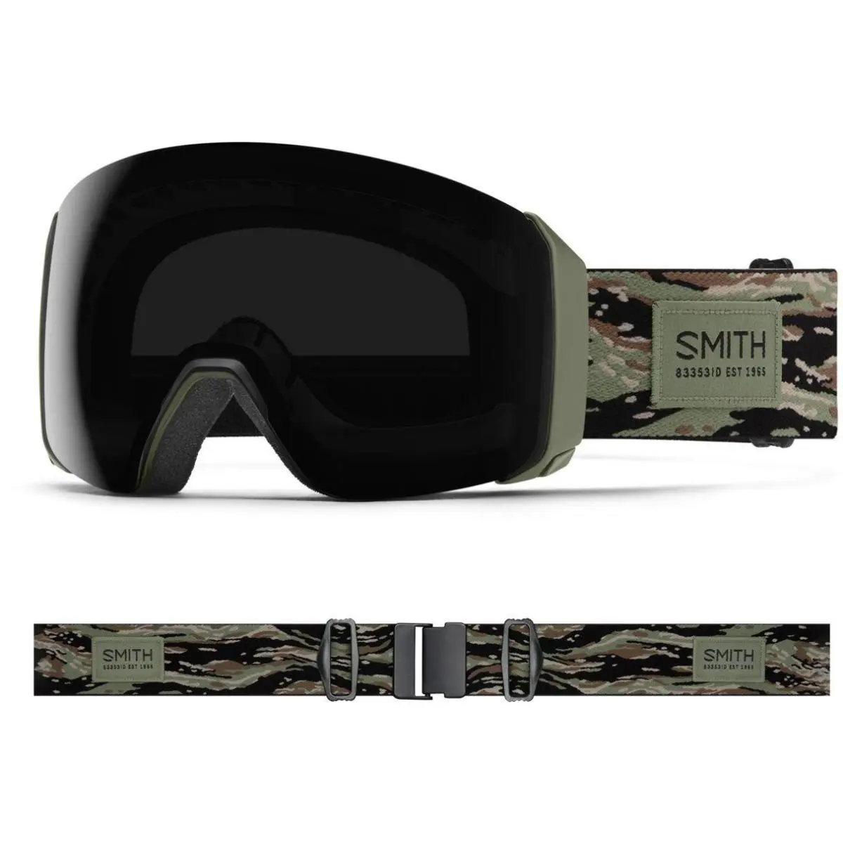 Smith M00784 4D Mag XL Low Bridge Fit Goggles Eye Of The Tiger