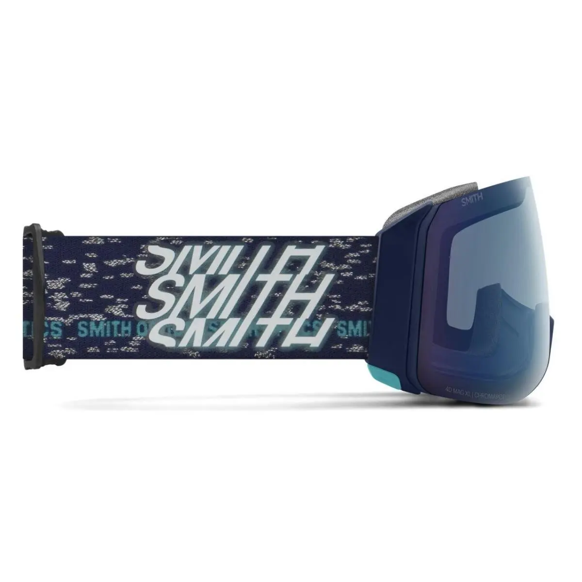 Smith M00784 4D Mag XL Low Bridge Fit Goggles Midnight Snow