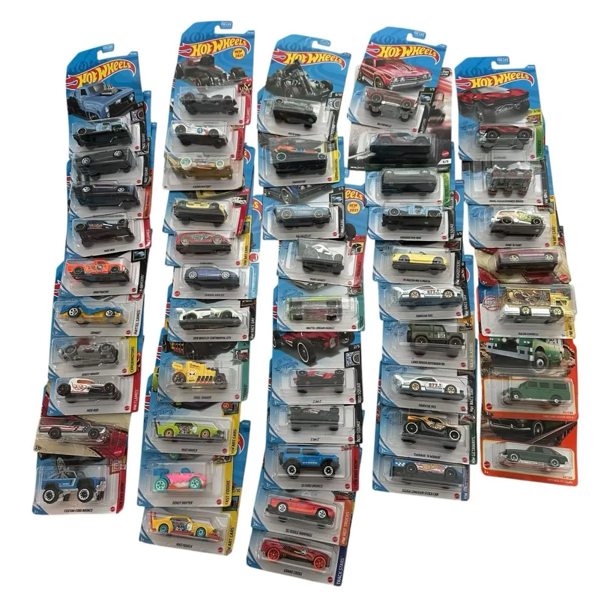 Hot Wheels Toy Car Die Cast Lot: 46 Matchbox 2 Cars