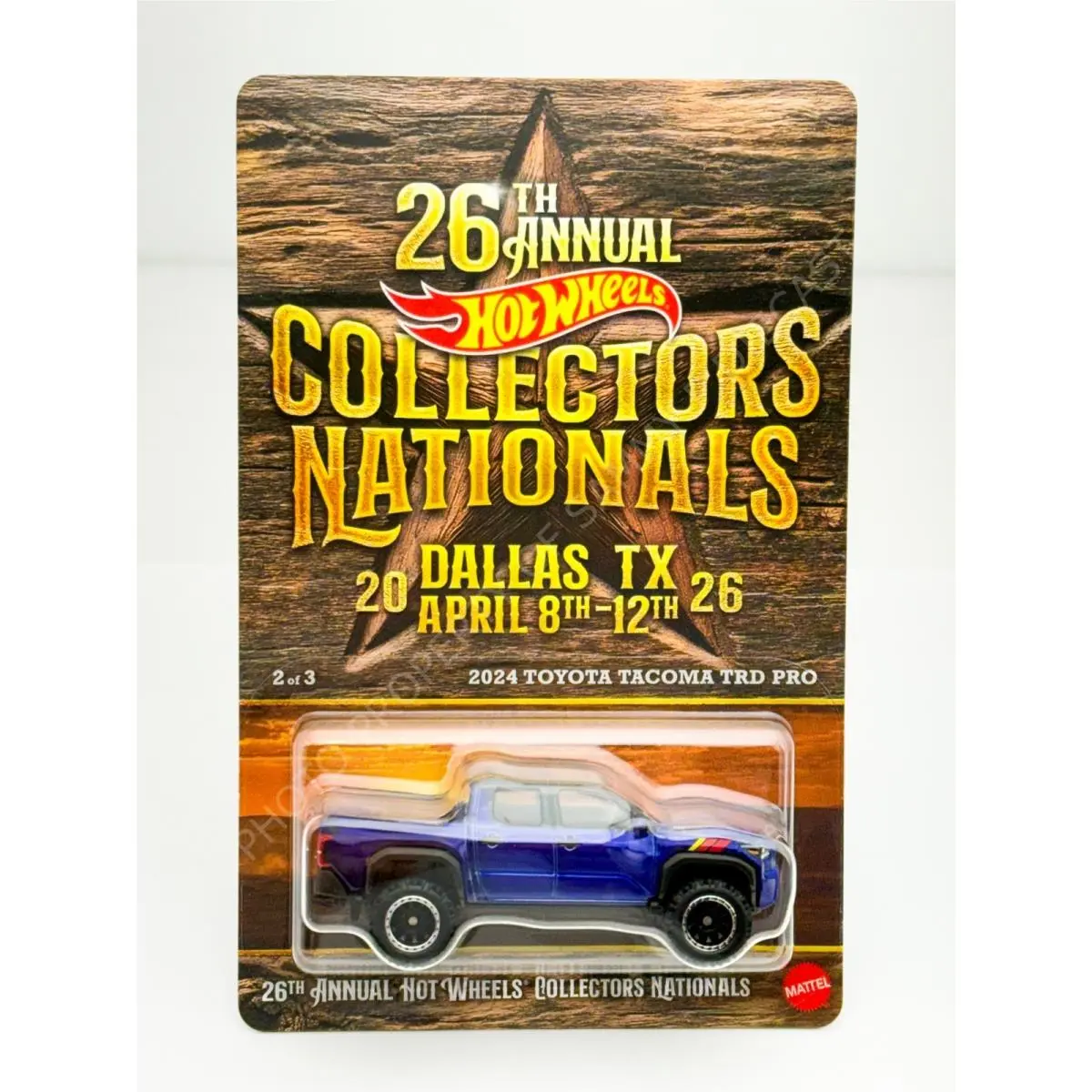 Hot Wheels 2026 26th Dallas Nationals 24 Toyota Tacoma Trd Pro 5981/6200