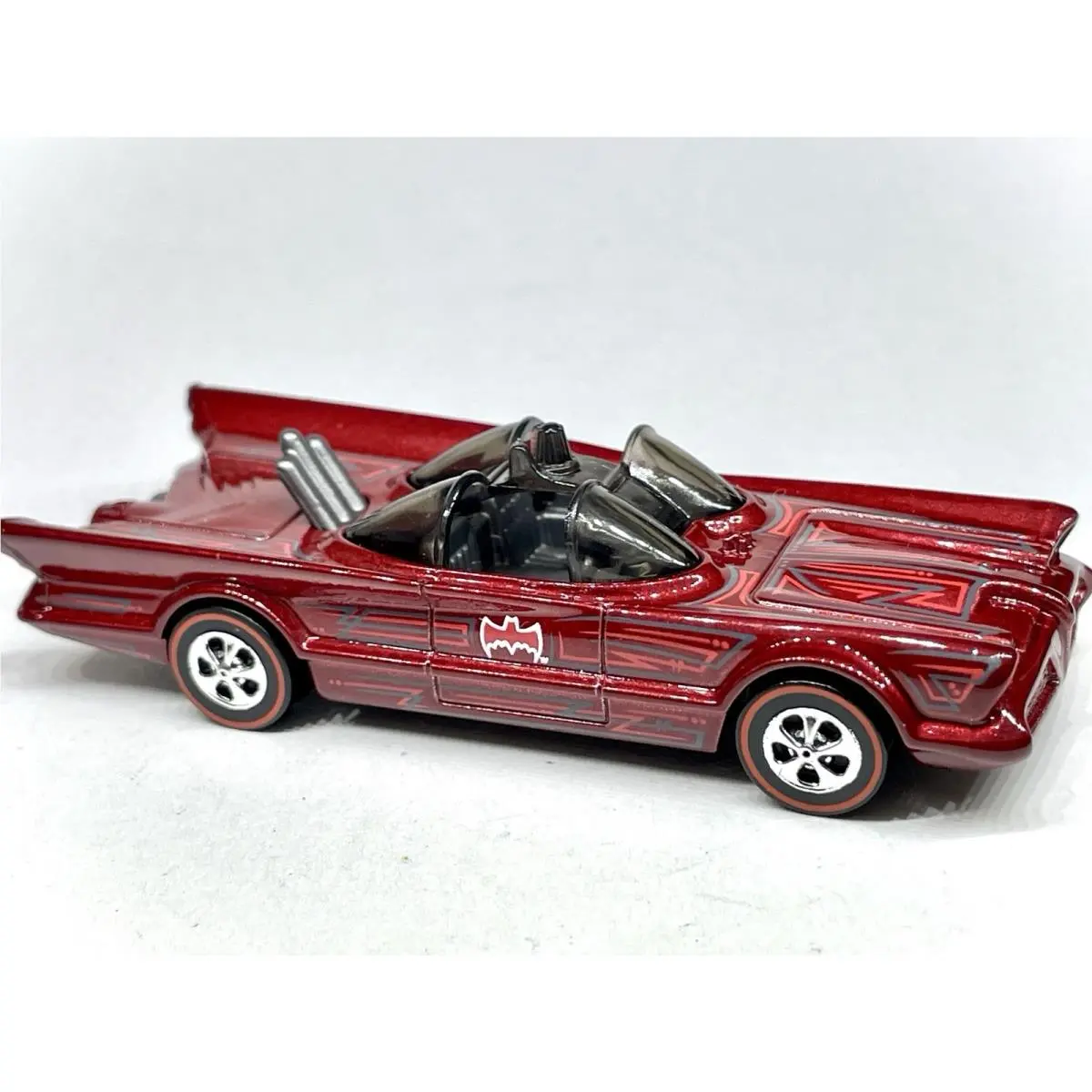 Custom Made Gloss Redline Hot Wheels Batmobile Bat Mobile
