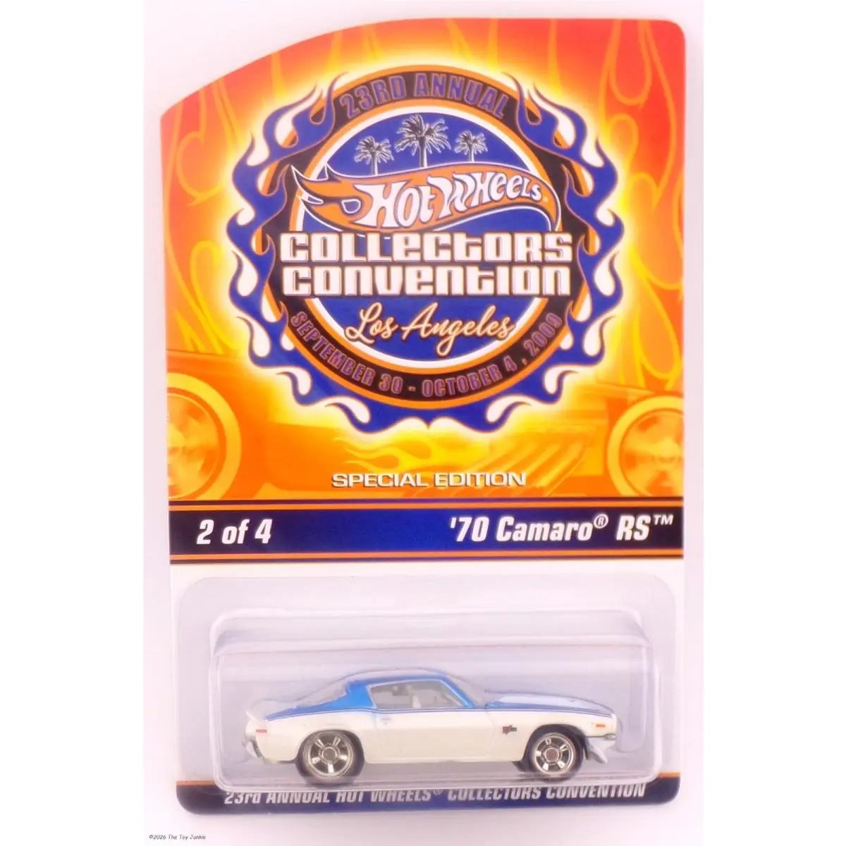 Hot Wheels 1970 Chevy Camaro RS 2009 Convention Car 01655/03000