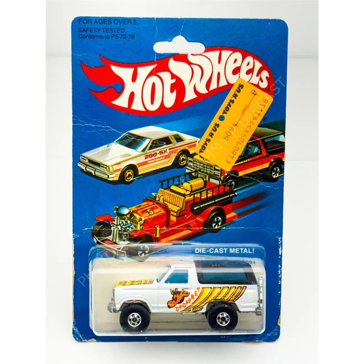 Hot Wheels Blackwall Geoffreys Bronco Tru 5094 in Blisterpack
