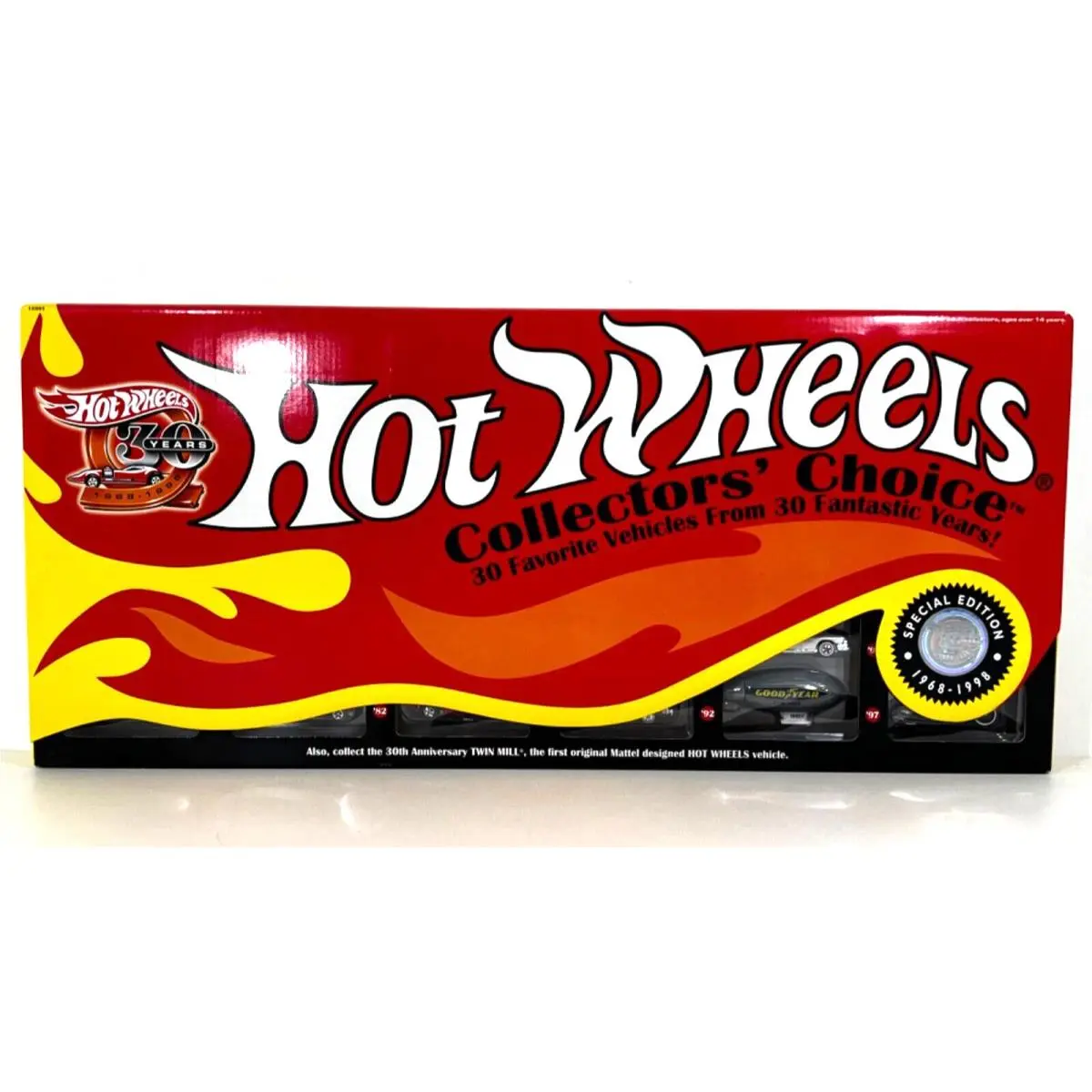 Hot Wheels Collectors Choice 1968-1998 30 Favorite Vehicles From 30 Years Nisb A
