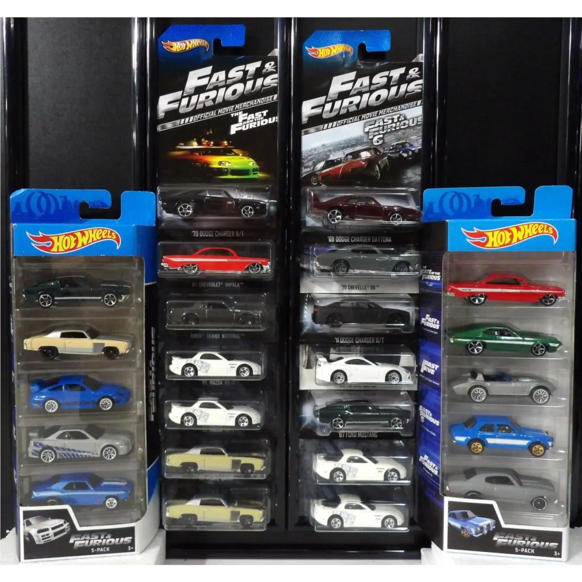 Hot Wheels Fast and Furious Skyline Mazda Supra Charger Mustang Porsche 24 Cars