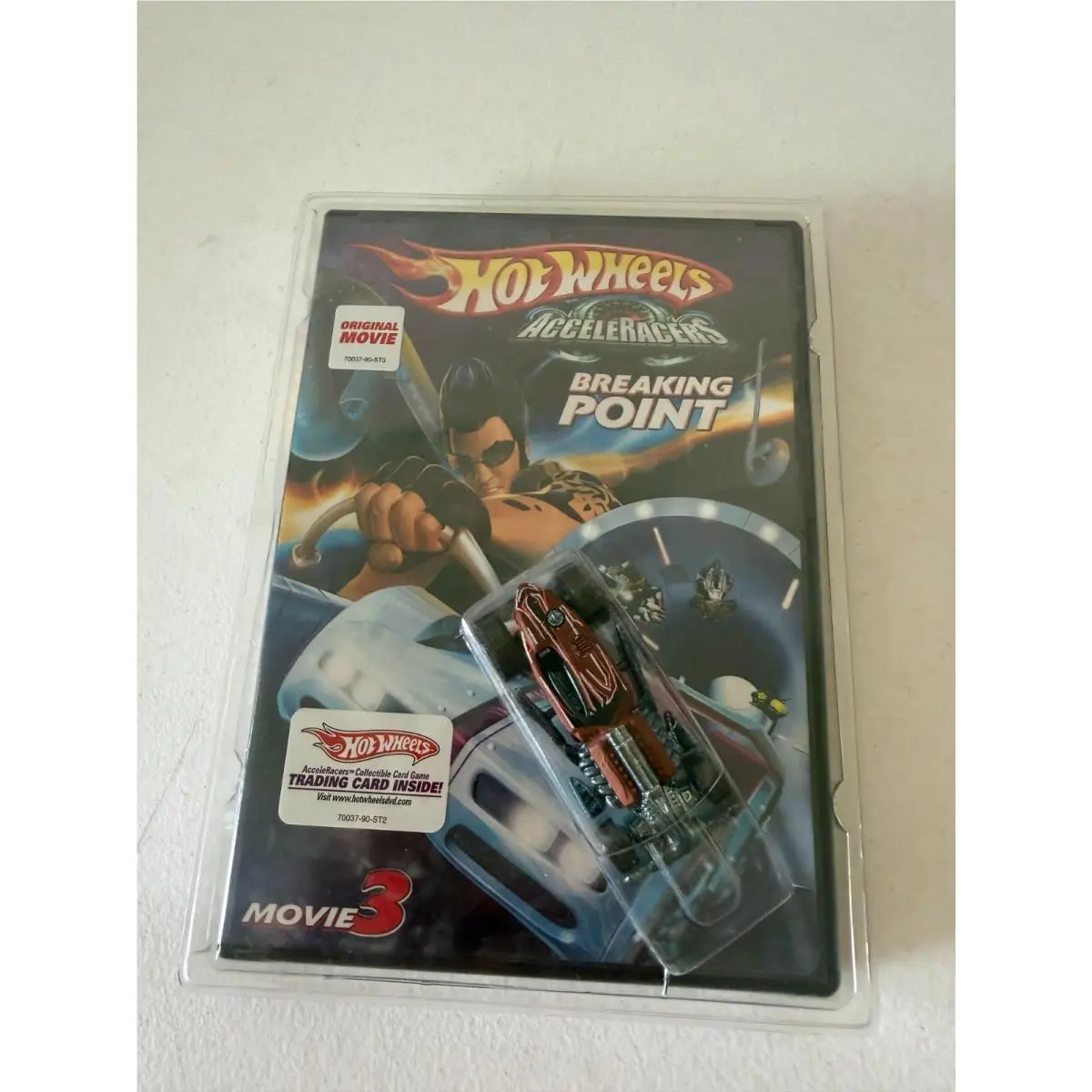 Hot Wheels Acceleracers Breaking Point Movie 3 with Car Rare Vhtf N41