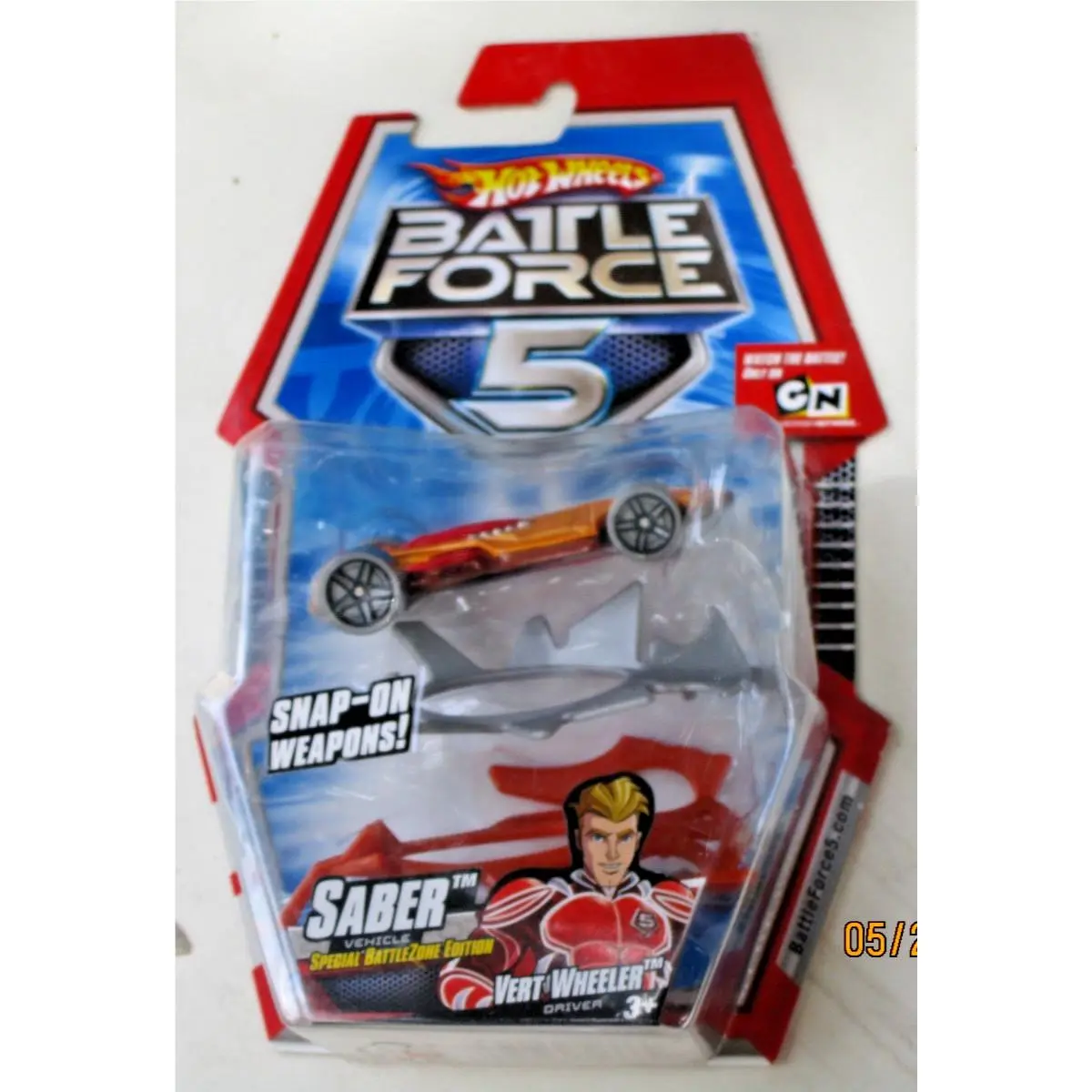 Hotwheels Battle Force 5 2009 Saber