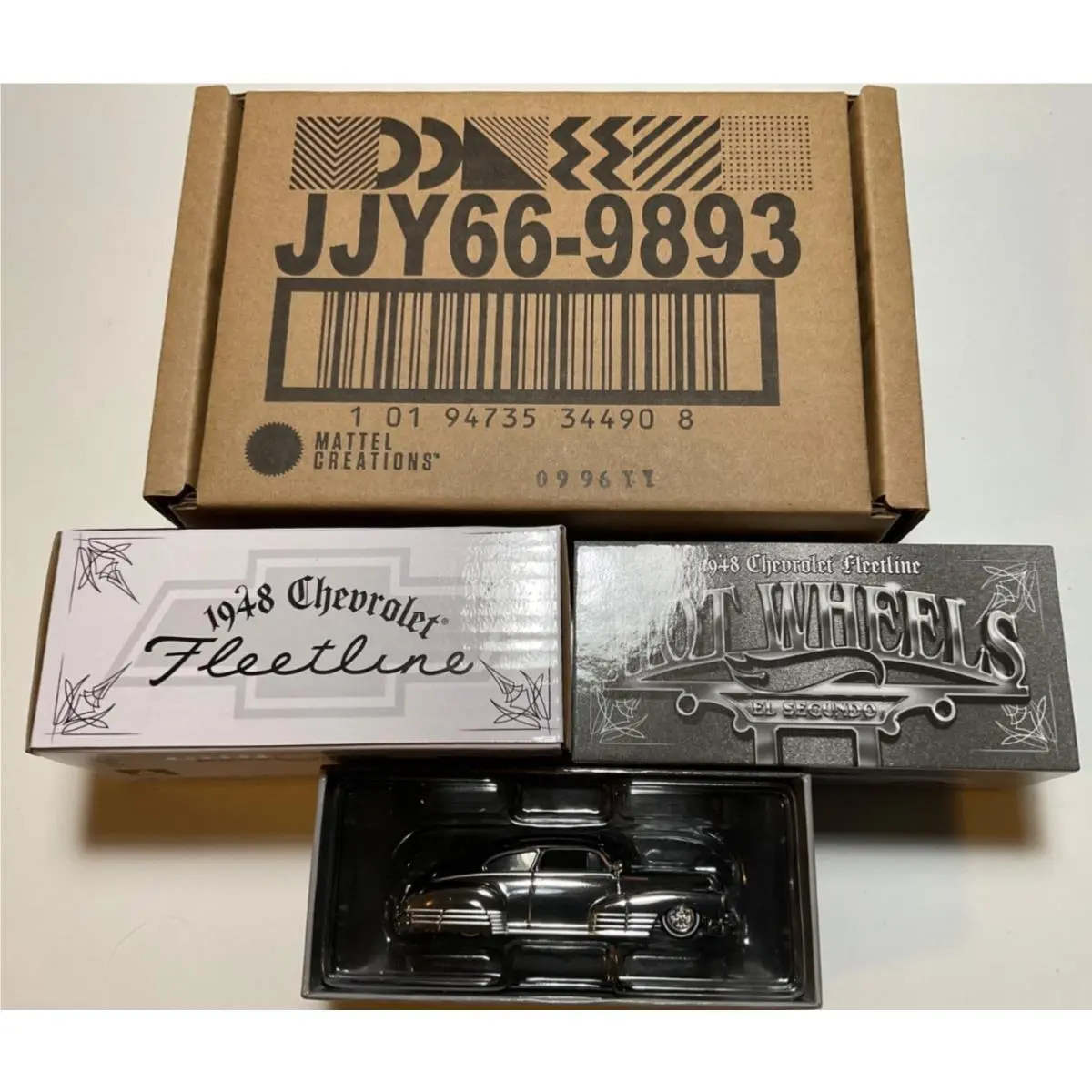Hot Wheels 2026 Rlc Chrome Chase 1948 Chevrolet Fleetline