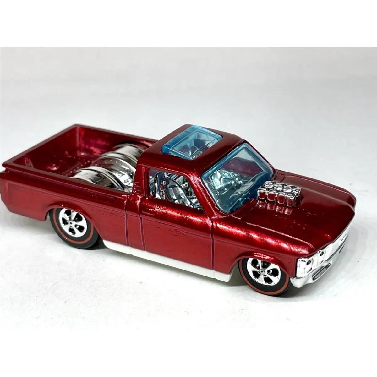 Custom Made Redline Hot Wheels Spectraflame Red 1972 Chevy Luv
