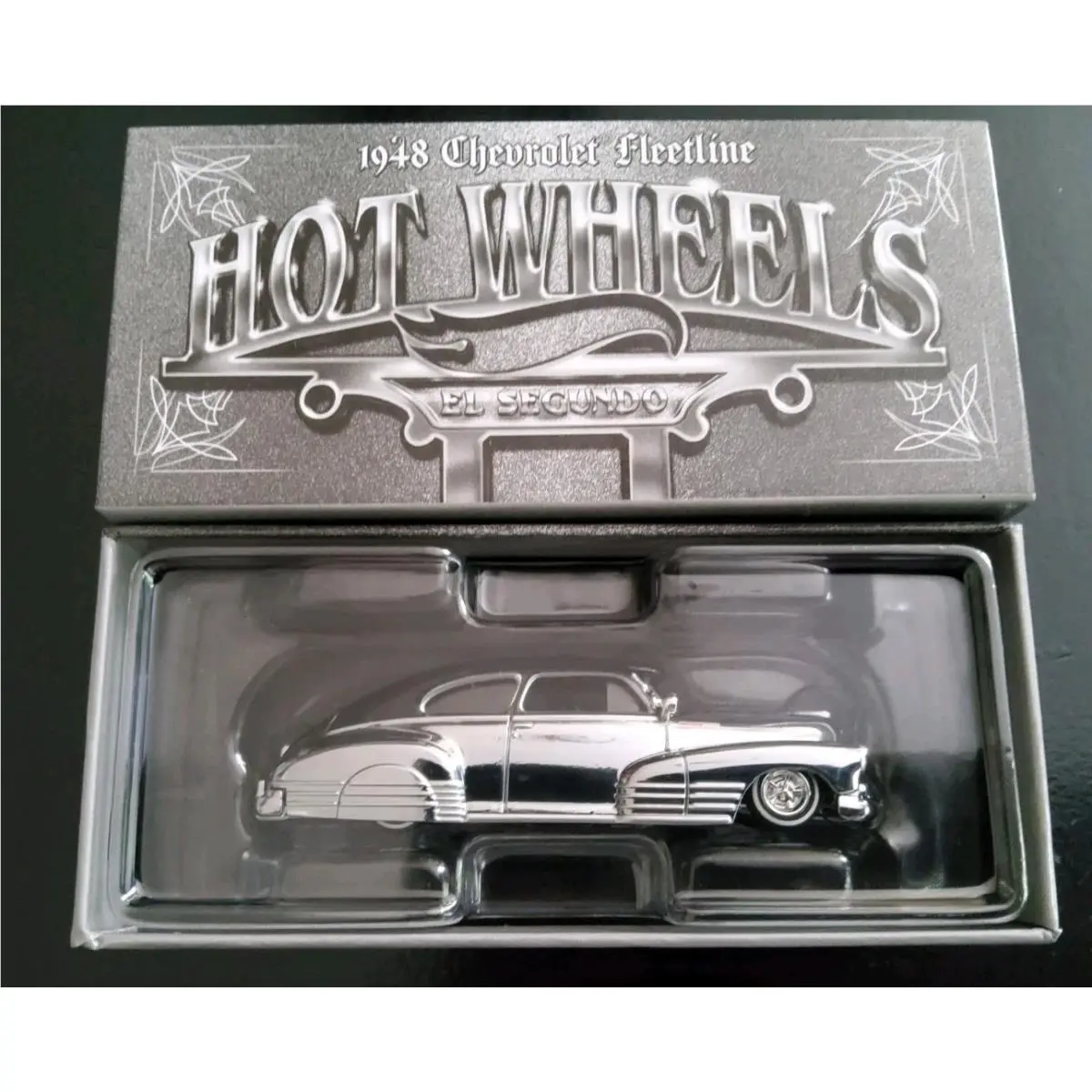 Hot Wheels Rlc 1948 Chevy Fleetline Lowrider - Chrome Chase IN Hand 2831/5000