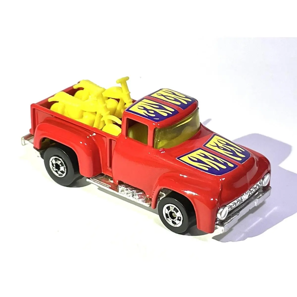 Hot Wheels `56 Ford Hi-tail Hauler - Custom Made Ferrari Red