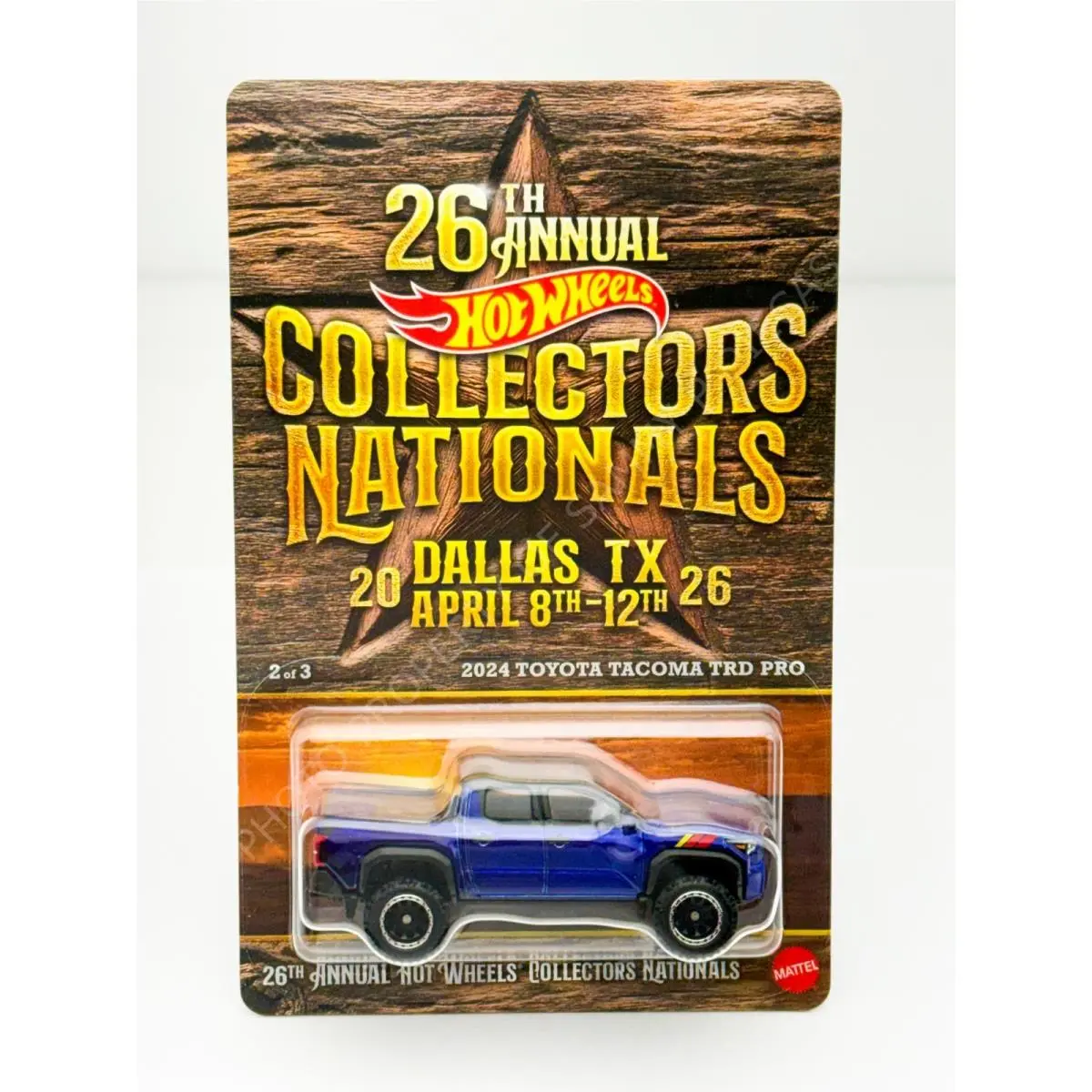 Hot Wheels 2026 26th Dallas Nationals 24 Toyota Tacoma Trd Pro 5999/6200