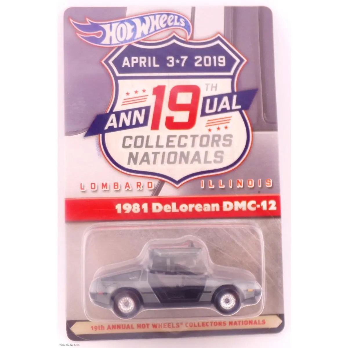 2019 Hot Wheels 19th Nationals 1981 Delorean DMC-12 Dinner Car 179/4000