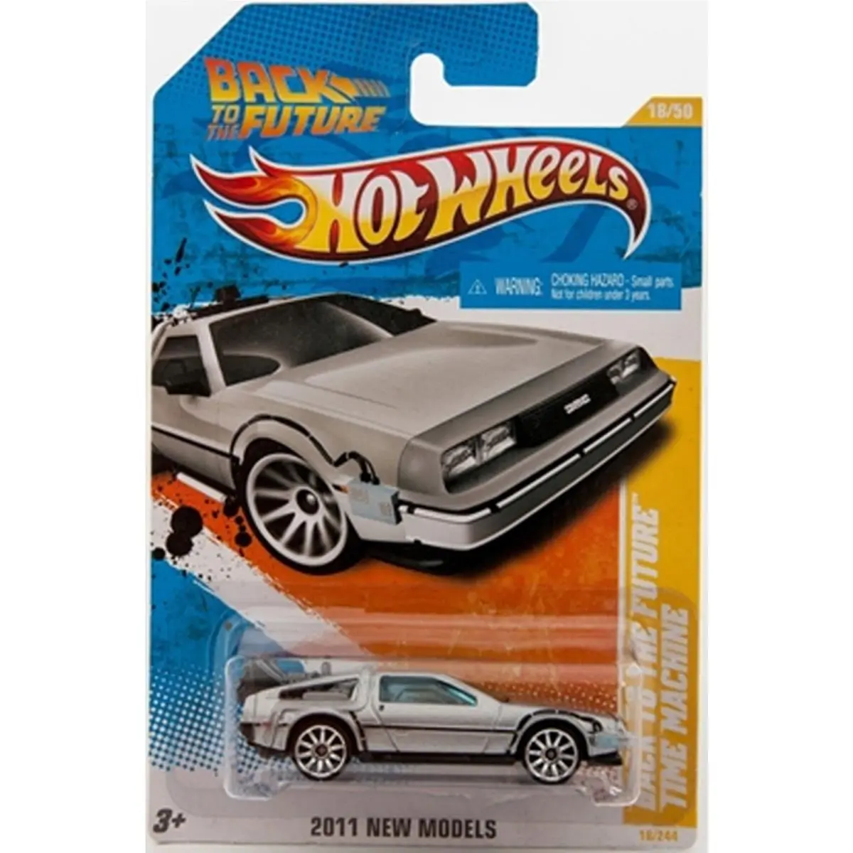 Back to The Future Time Machine 18/50 - Gray, Gray