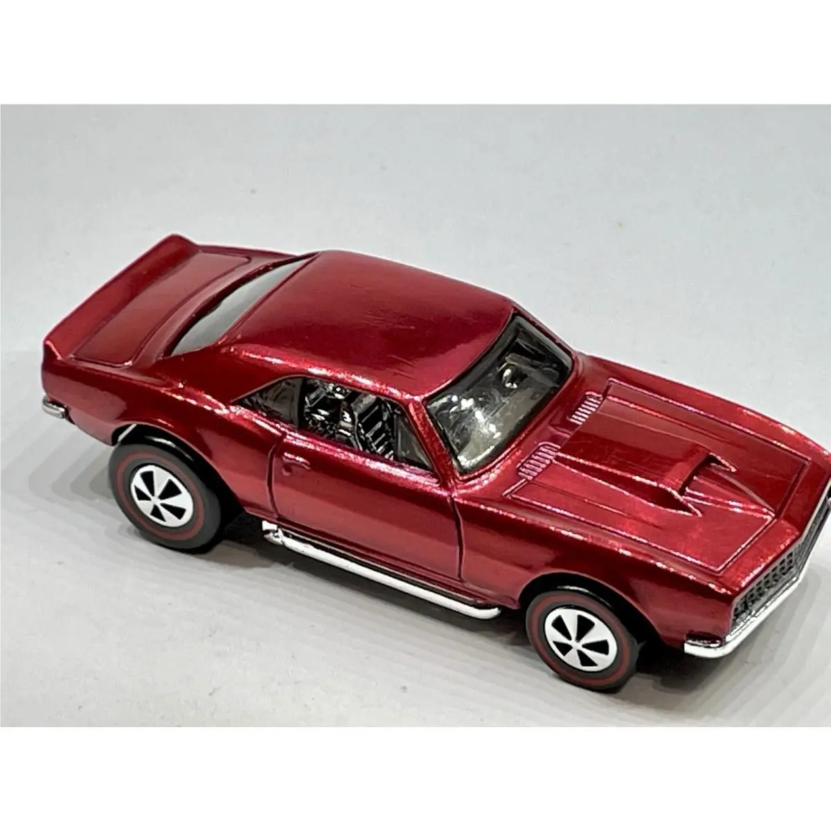 Custom Made Prototype Redline Spectraflame Red Hot Wheels 67 Chevy Camaro