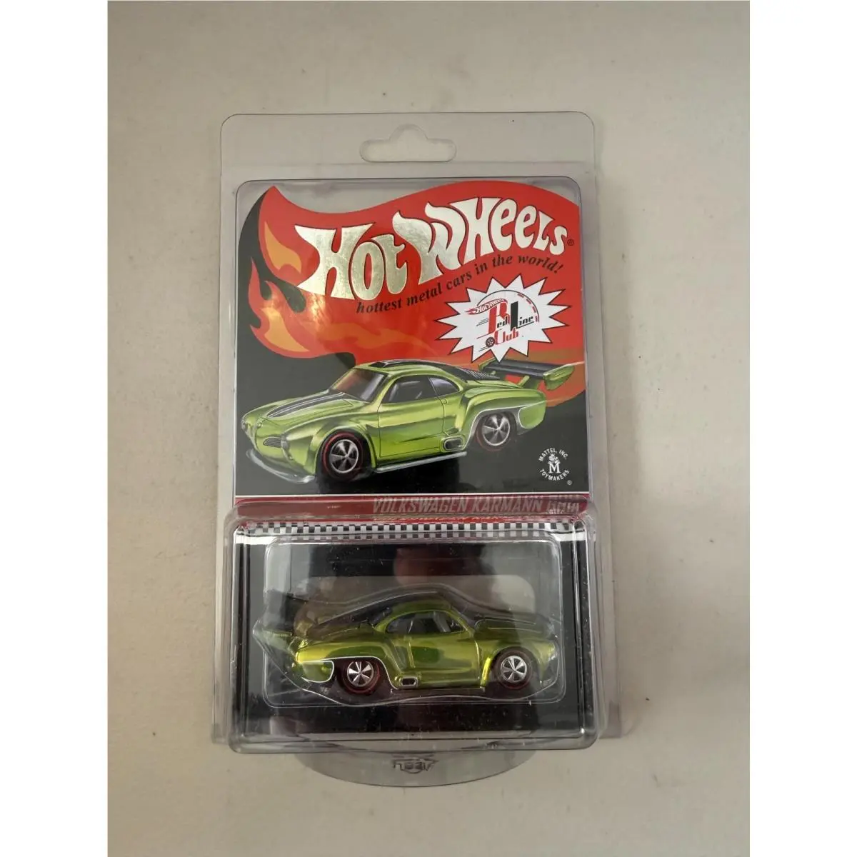 Hot Wheels Rlc Volkswagen Karmann Ghia Green BH3