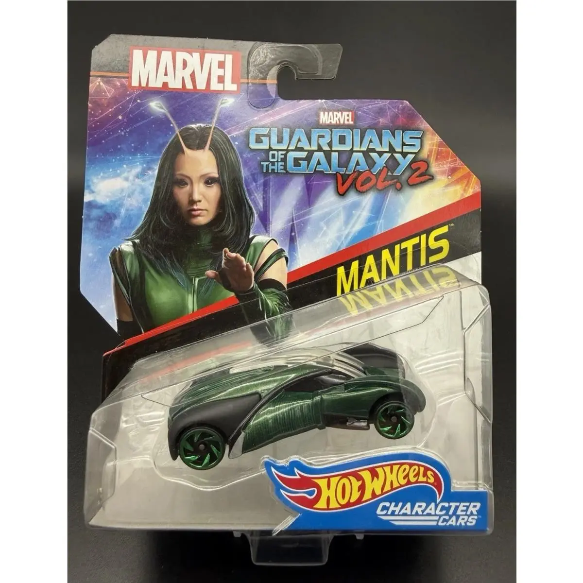 Hot Wheels Marvel Mantis Character Car Gotg Vol 2 Rare Vhtf 2017