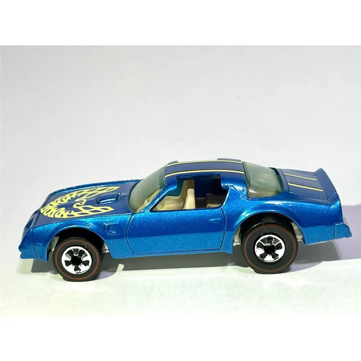 Custom Made Hot Wheels Hot Bird Ultra Rare Blue Firebird Redline Hotbird