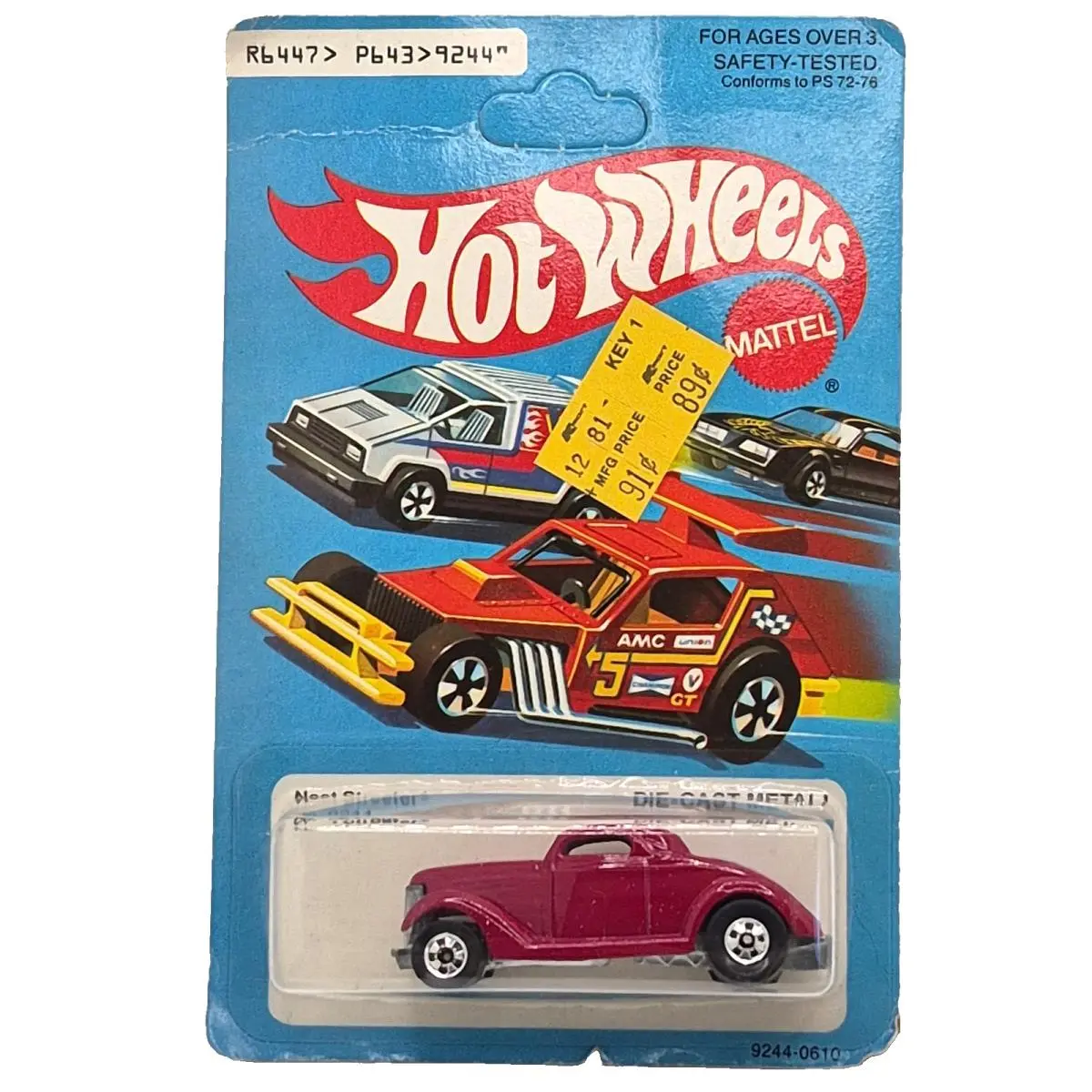 Hot Wheels Neet Streeter Oldie But A Goodie 1975 Plum Hong Kong BP No Engine