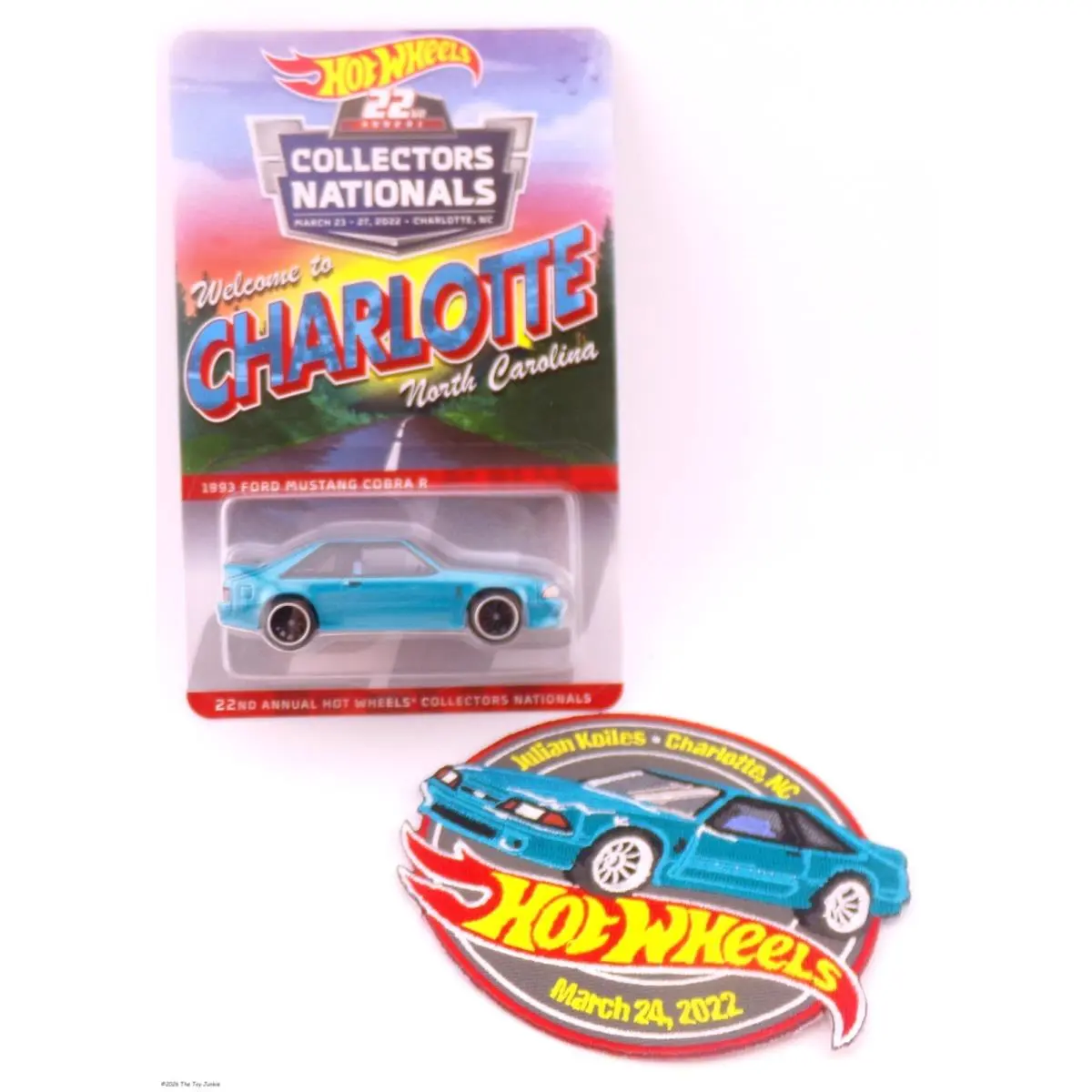 2022 Hot Wheels 22nd Nationals Convention ‘93 Mustang Cobra Fox Body Patch