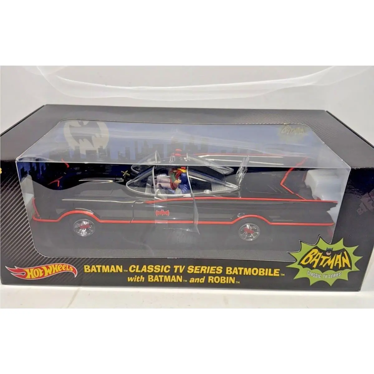 1:18 Scale 1966 Batmobile W/batman Robin Figures – Classic TV Series –