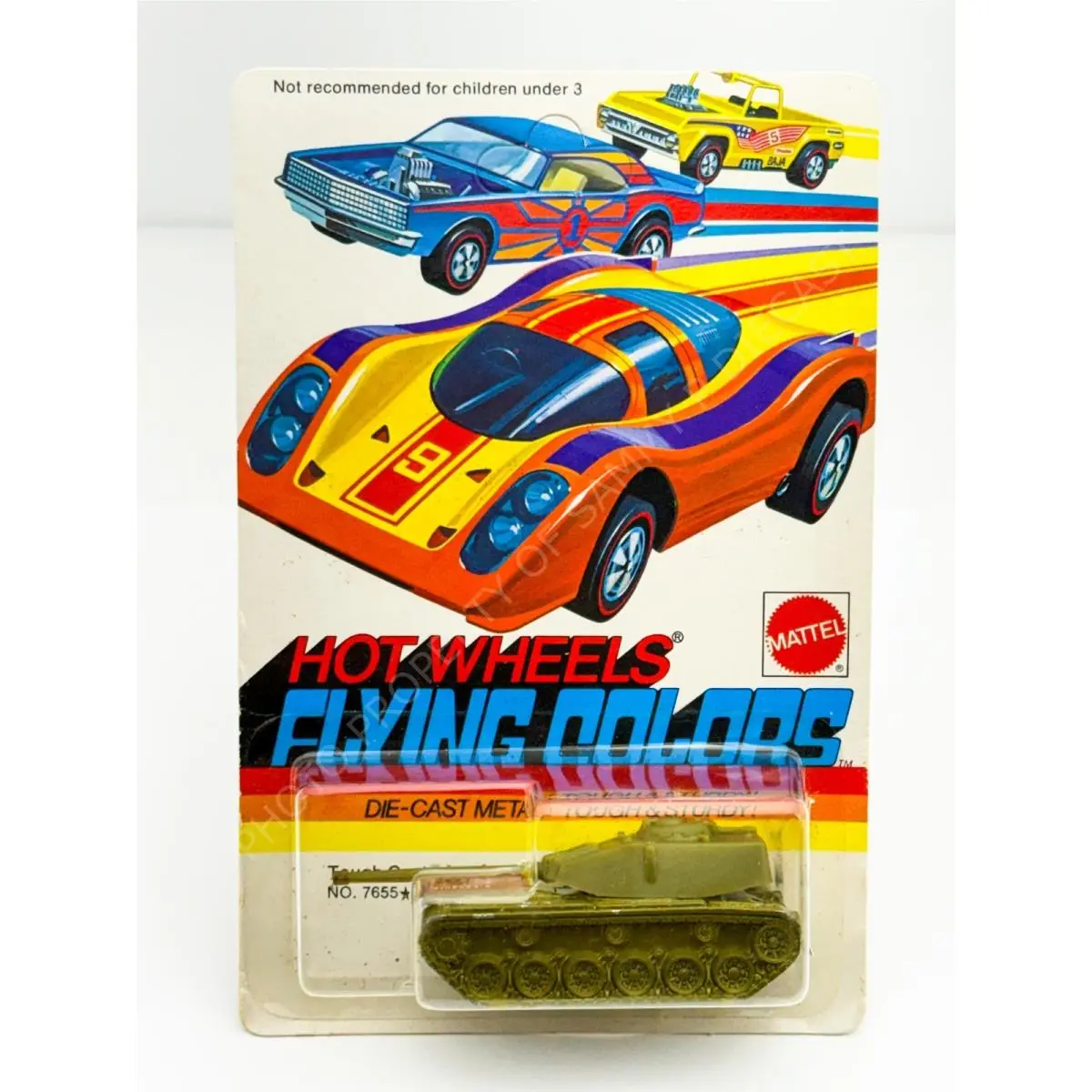 Hot Wheels Redline Tough Customer Tank Flying Colors in Blisterpack