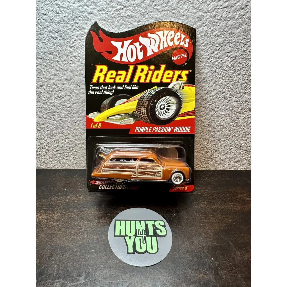 Hot Wheels Redline Club Rlc Real Riders Series 8 Purple Passion Woodie 201/8500