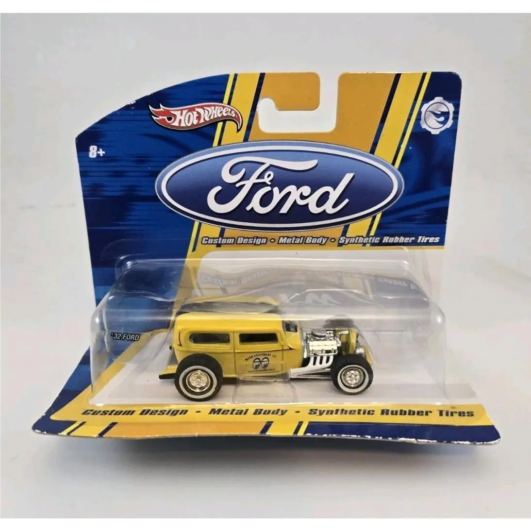 Hot Wheels Collectible 1:43 `32 Ford Mooneyes Yellow Vhtf