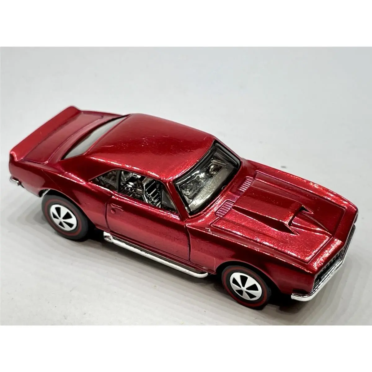 Custom Made Prototype Redline Spectraflame Red Hot Wheels 67 Chevy Camaro