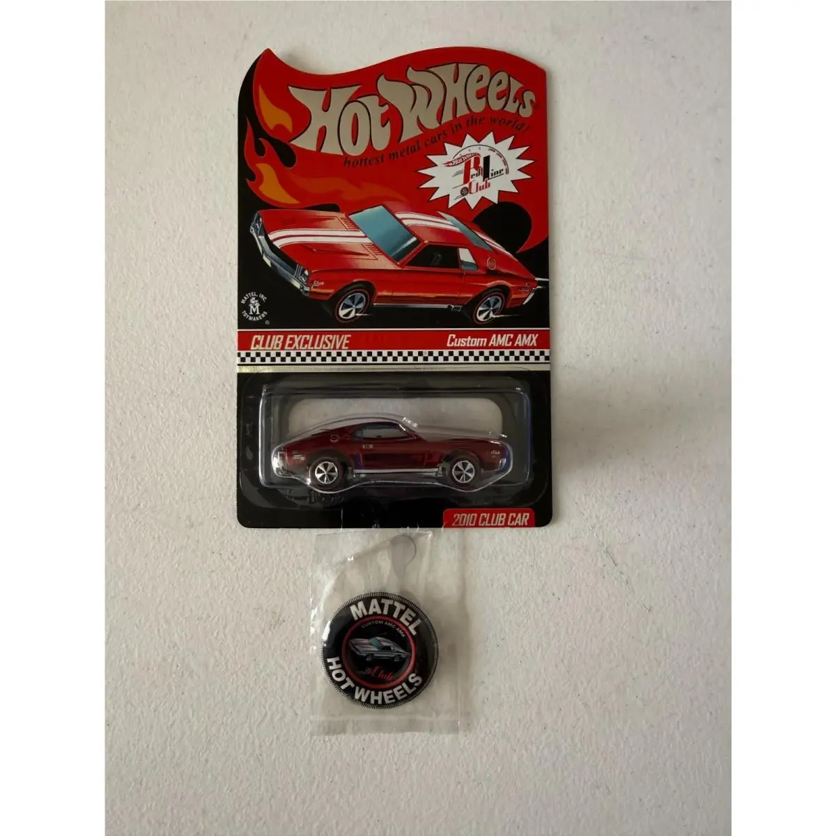 Hot Wheels Rlc Club Exclusive Custom Amc Amx 2010 Club Car BJ3