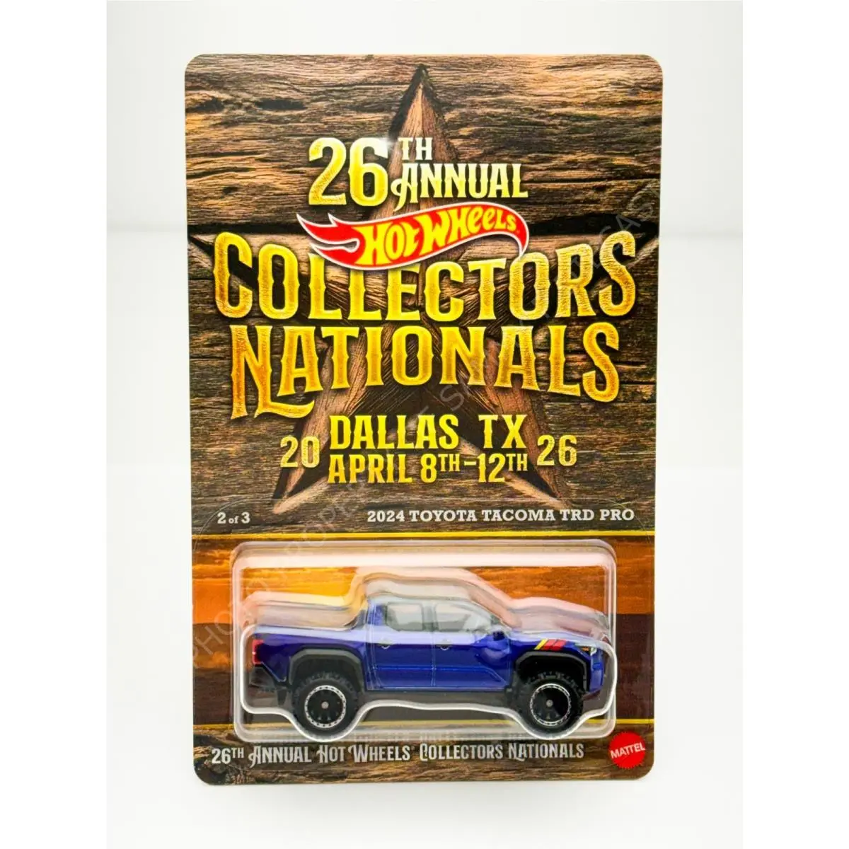 Hot Wheels 2026 26th Dallas Nationals 24 Toyota Tacoma Trd Pro 5987/6200
