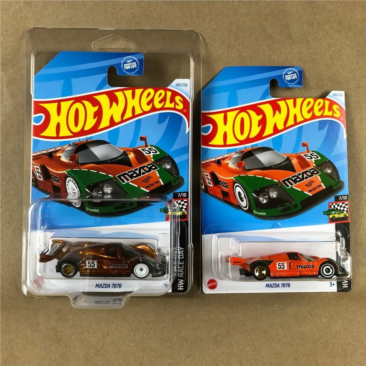 2024 Hot Wheels Super Treasure Hunt Mazda 787B Orange 145/250 Diecast Car