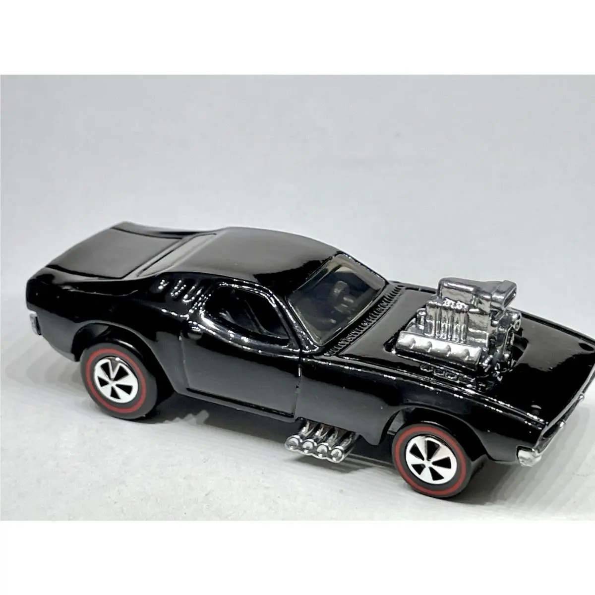 Hot Wheels Custom Made Redline Rodger Dodge Gloss Black 1/64 Diecast