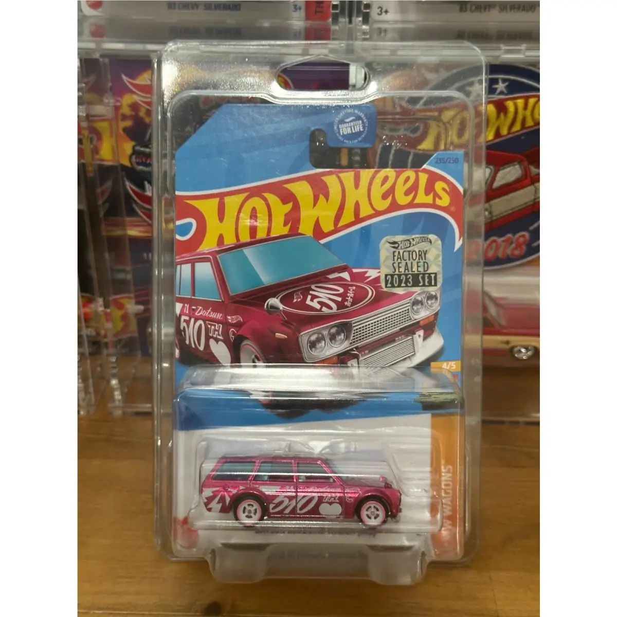 Hot Wheels 2023 Super Treasure Hunt Datsun Bluebird Wagon 510 Sth