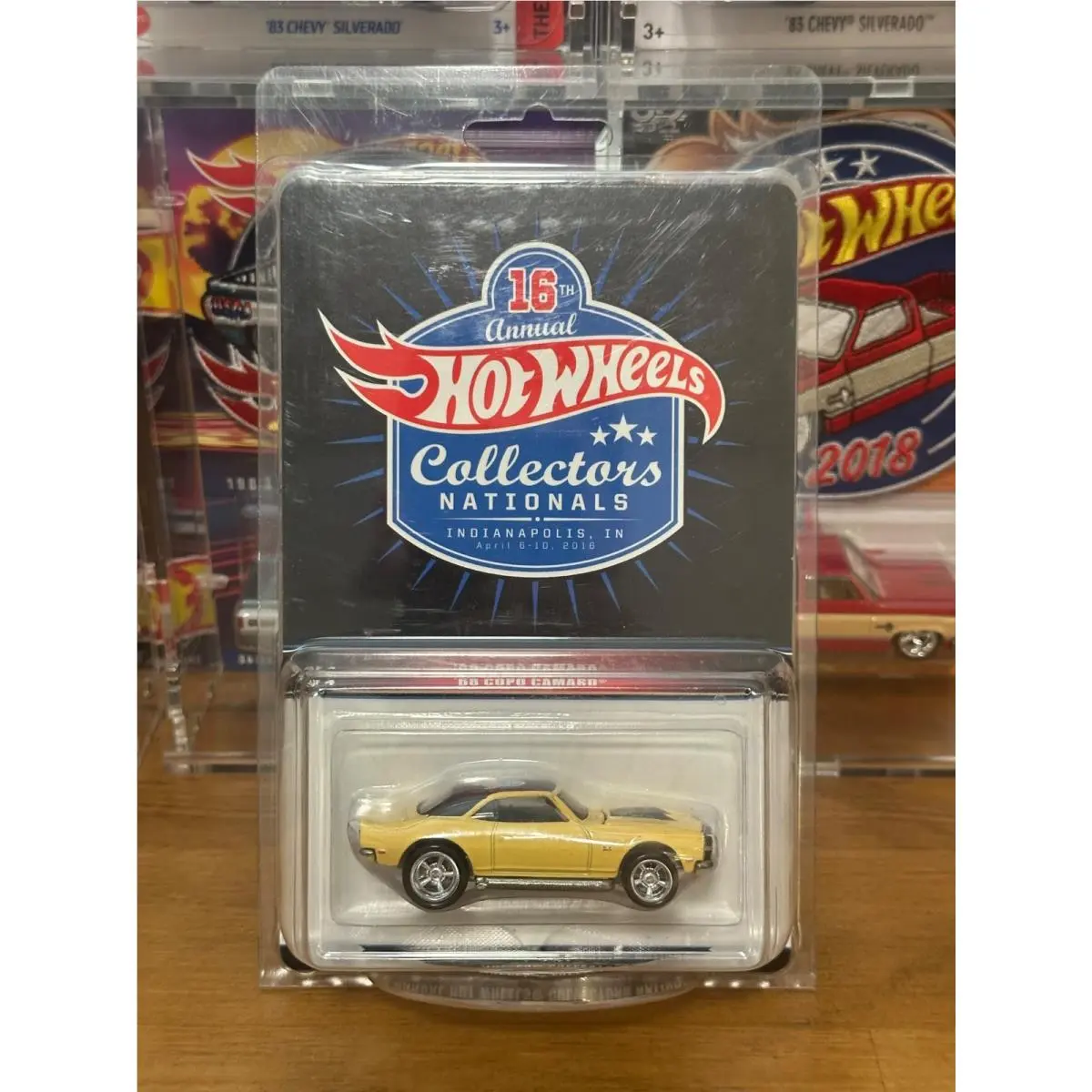 2016 Hot Wheels 16th Annual Collectors Nationals `68 Copo Camaro Low 64/2400